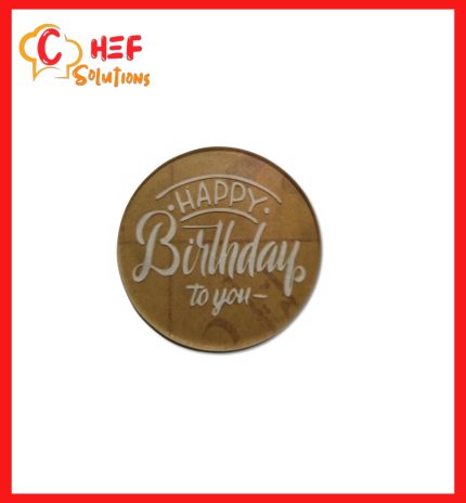 Acrylic Embosser-Happy Birthday To You (pack of 1)