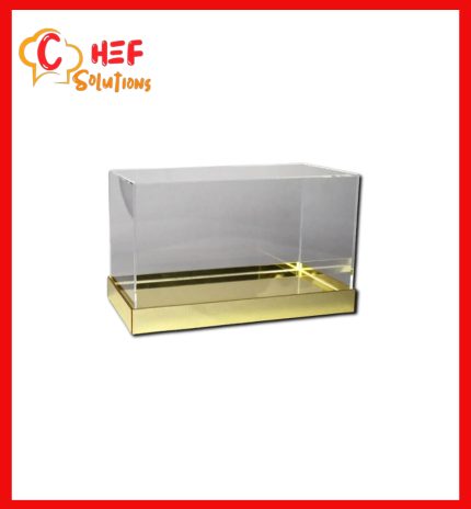 Pvc Cake Box Rectangle 12x6 (Pack of 6)