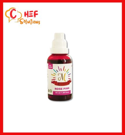 Liquid food gel colours 55ml-Rose Pink